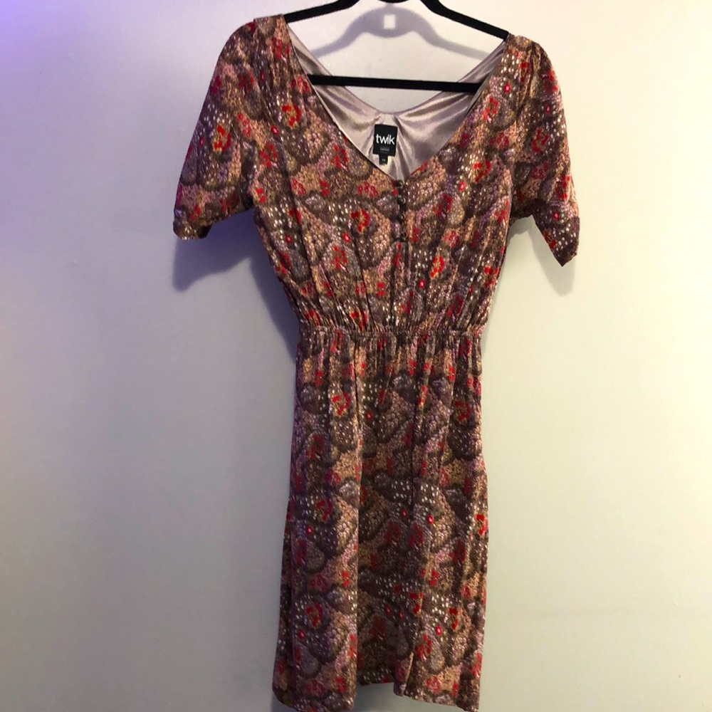 twik long sleeve summer dress